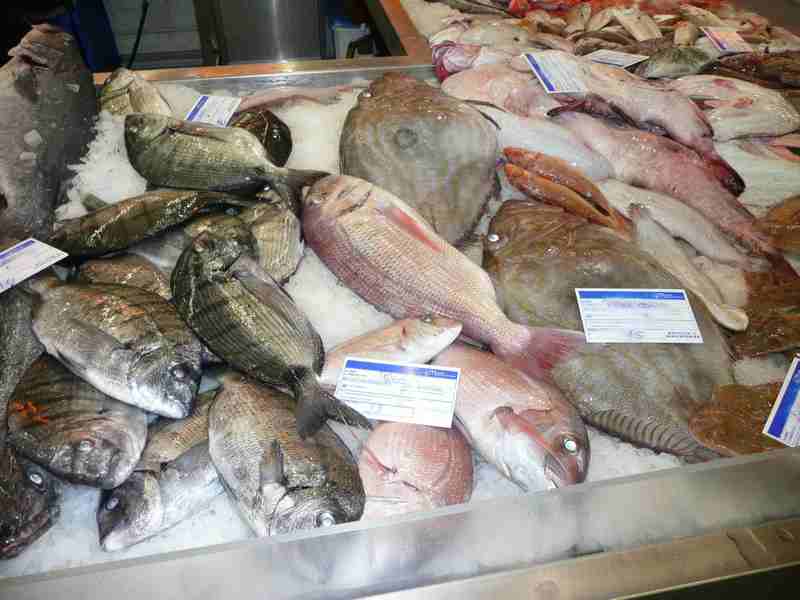 Fischmarkt Portimao groes Angebot