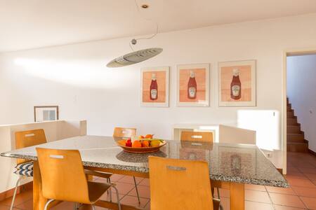 Esstisch apartamento 2 casa vacaciones carvoeiro algarve