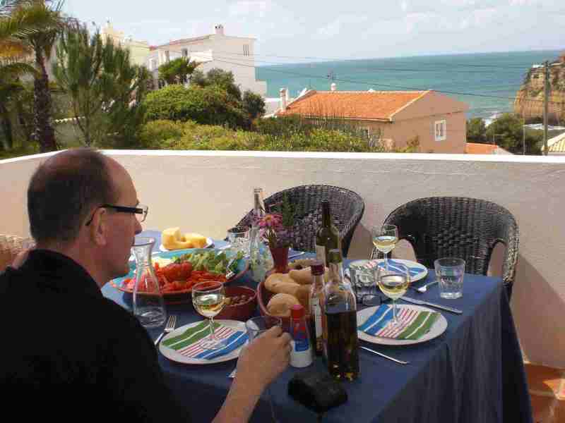 Essen Terrasse casa cubo_Carvoeiro_ferienhaus_vacation villa