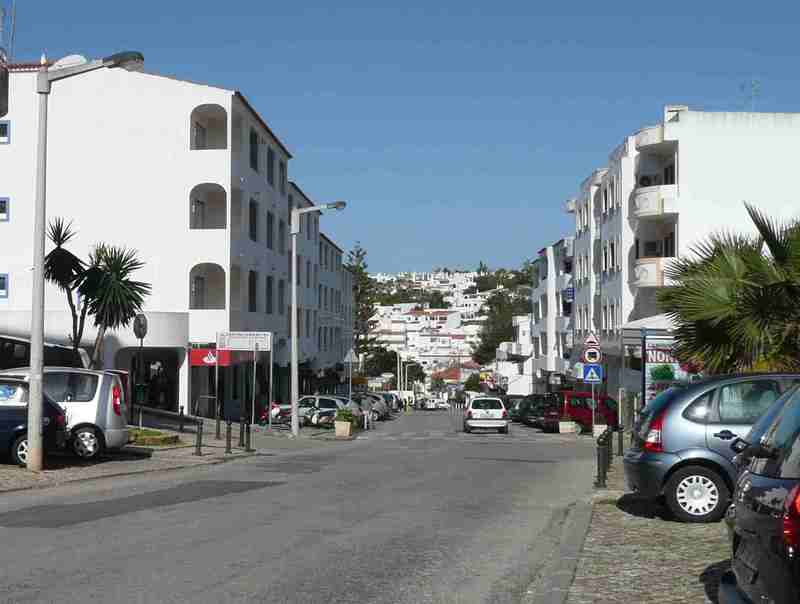 Rua do Farol - Kneipenviertel Carvoeiro