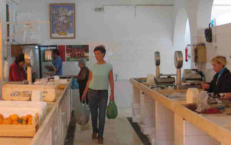 Markthalle Carvoeiro Fischh�ndler