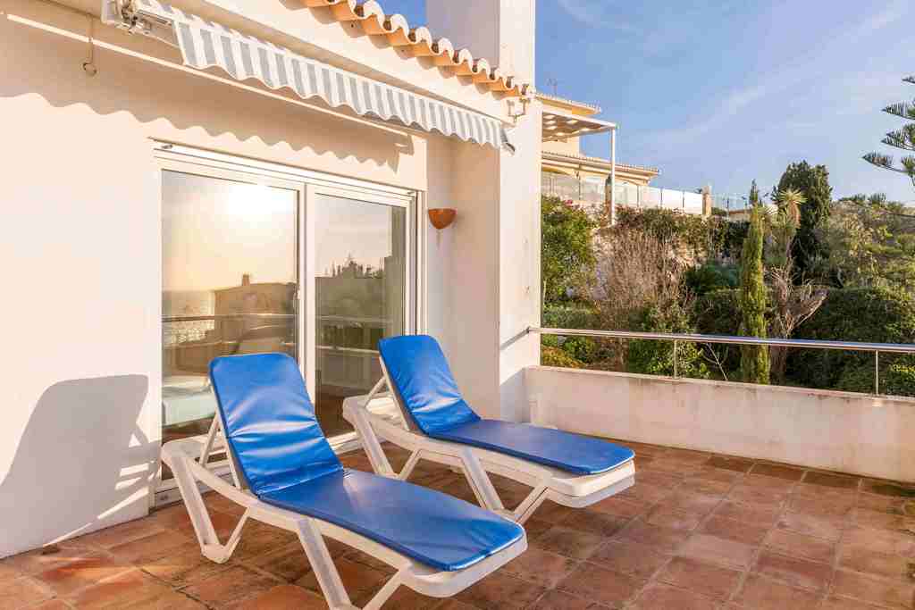 Terrasse 4 Casa Cubo Carvoeiro im Januar